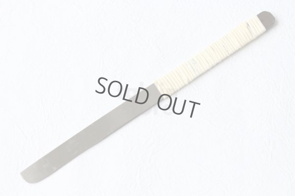 Photo8: Kiridashi Fruit Vegetable Carving knife Okeya Fujimaki Sakimaru white 2 steel