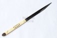 Photo7: Kiridashi Fruit Vegetable Carving knife Okeya Fujimaki thin white 2 steel