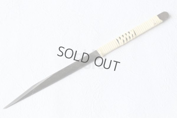 Photo6: Kiridashi Fruit Vegetable Carving knife Okeya Fujimaki thin white 2 steel