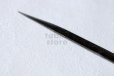 Photo2: Kiridashi Fruit Vegetable Carving knife Okeya Fujimaki thin white 2 steel (2)