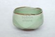 Photo3: Mino yaki ware Japanese tea bowl green glaze chawan Matcha Green Tea