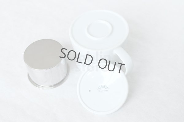 Photo4: Hasami Porcelain Japanese tea pot line S type strainer red 400ml