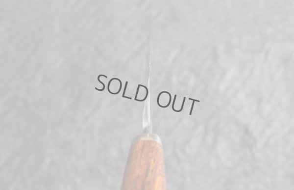 Photo7: SAKAI TAKAYUKI Limited Edition Sugihara Handle Ginsan Yasuki silver-3 steel Suminagashi Kiritsuke Sashimi 300mm