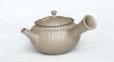 Photo4: Tokoname Japanese tea pot kyusu YT Yakishime butterfly sakura Seiho 300ml