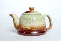 Shigaraki pottery stainless tea strainer Japanese tea pot sho zaemon 500ml