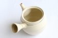 Photo3: Tokoname Japanese tea pot kyusu ceramic strainer Kenji shin nerikomi ren 360ml