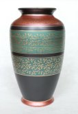 Photo9: Kutani Porcelain Japanese vase hanaire kinkarakusa H 24.5cm