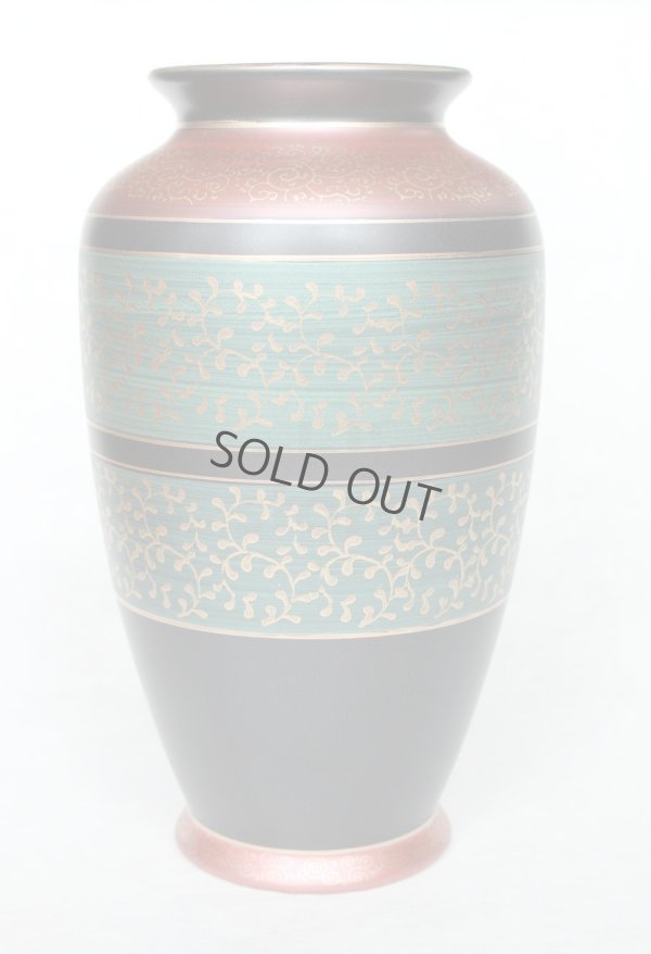 Photo9: Kutani Porcelain Japanese vase hanaire kinkarakusa H 24.5cm