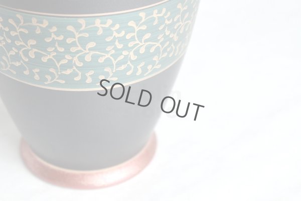 Photo7: Kutani Porcelain Japanese vase hanaire kinkarakusa H 24.5cm