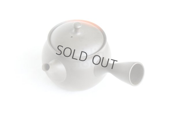 Photo9: Tokoname Japanese tea pot kyusu YT black yohen Shoryu 390ml