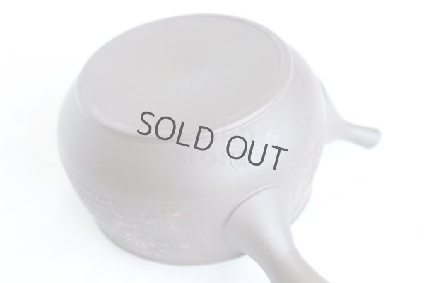 Photo6: Tokoname YT Japanese tea pot kyusu Gyokko pottery tea strainer hidasuki 150ml