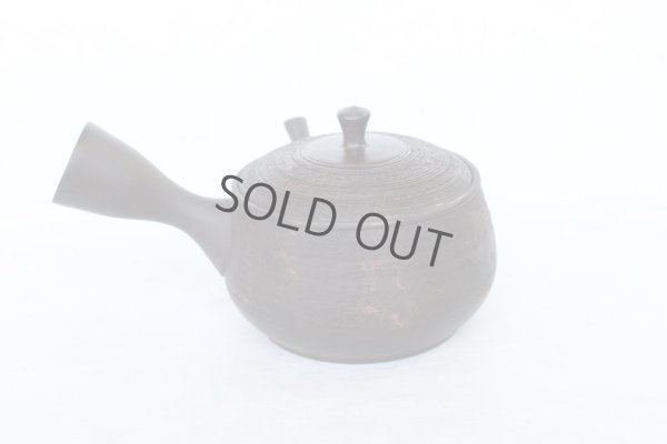 Photo4: Tokoname YT Japanese tea pot kyusu Gyokko pottery tea strainer hidasuki 150ml