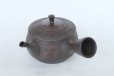 Photo3: Tokoname YT Japanese tea pot kyusu Gyokko pottery tea strainer hidasuki 150ml