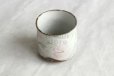 Photo13: Kutani Porcelain yunomi tea cup pottery tumbler cosumosu 380ml