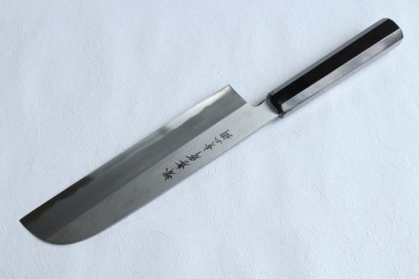 Photo4: SAKAI TAKAYUKI Japanese knife Aonikou Yasuki Blue-2 Steel Ebony wood Usuba kamagata vegetable 