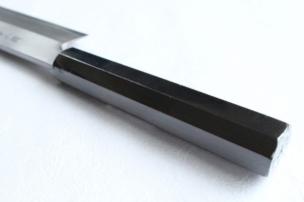 Photo7: SAKAI TAKAYUKI Japanese knife Aonikou Yasuki Blue-2 Steel Ebony wood Usuba kamagata vegetable 