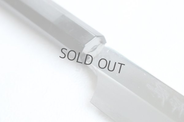 Photo7: SAKAI TAKAYUKI Japanese Sashimi knife Aonikou Hienn Kengata Kiritsuke Yanagiba Mirror Finish any size