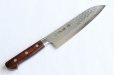 Photo3: SAKAI TAKAYUKI Damascus 17 Layer VG10 Santoku knife 180mm (3)