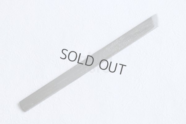 Photo10: Kiridashi shiragaki kogatana wood grain Takao Shibano Japanese Knife yasuki blue-2 steel 12mm