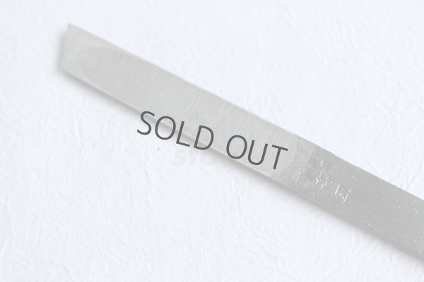 Photo3: Kiridashi shiragaki kogatana wood grain Takao Shibano Japanese Knife yasuki blue-2 steel 12mm