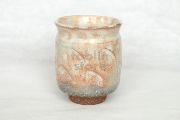 Photo4: Hagi yaki ware Japanese tea cup pottery gohonte mon Kohei Tanaka