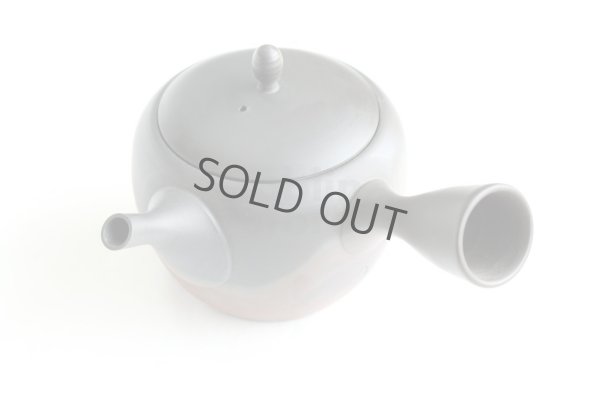 Photo8: Tokoname Japanese tea pot kyusu Gyokko pottery tea strainer komaru yohen 280ml