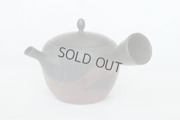 Photo3: Tokoname Japanese tea pot kyusu Gyokko pottery tea strainer komaru yohen 280ml