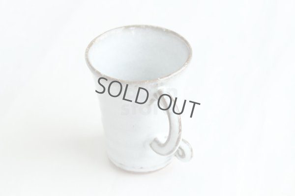 Photo9: Hagi Senryuzan climbing kiln Japanese pottery mug coffee cup tebineri