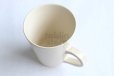 Photo9: Kiyomizu Japanese pottery tea mug coffee cup Daisuke itome white 250ml