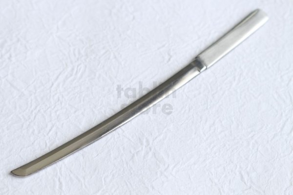 Photo3: Japanese samurai sword katana pick knife stainless steel 12cm