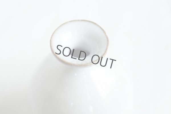 Photo9: Hagi ware Senryuzan climbing kiln Japanese vase yohen single flower H12cm