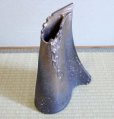 Photo4: Shigaraki Japanese pottery Vase tsuchi shato H 31cm