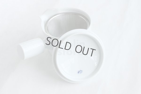 Photo5: Arita imari sd Porcelain Japanese tea pot kyusu white hakuji rabbit 330ml