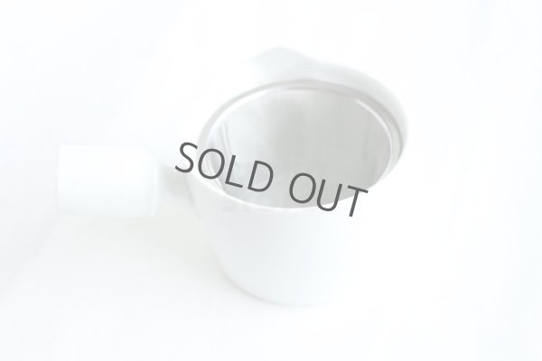 Photo6: Arita imari sd Porcelain Japanese tea pot kyusu white hakuji rabbit 330ml