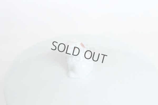 Photo8: Arita imari sd Porcelain Japanese tea pot kyusu white hakuji rabbit 330ml