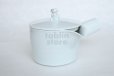 Photo10: Arita imari sd Porcelain Japanese tea pot kyusu white hakuji rabbit 330ml