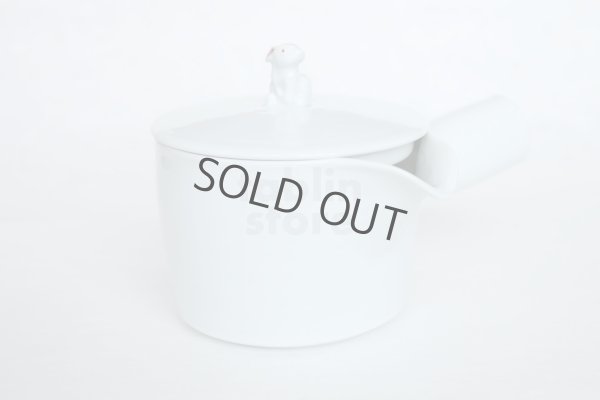 Photo10: Arita imari sd Porcelain Japanese tea pot kyusu white hakuji rabbit 330ml