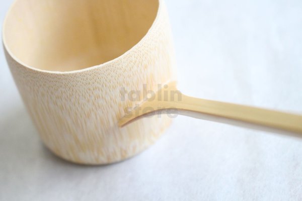 Photo2: Japanese teathings bamboo ladle HISHAKU 41cm Furo-and-Ro Yasaburo Suikaen