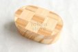 Photo7: Japanese cedar Bento Lunch Box wooden Serving bowl ami oval 490ml