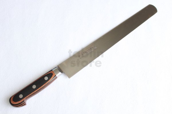 Photo2: Sakai takayuki patissier cake knife stainless-steel wood handle any type