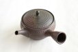 Photo9: Tokoname Japanese tea pot kyusu Gyokko pottery tea strainer youhen biri hi 250ml (9)