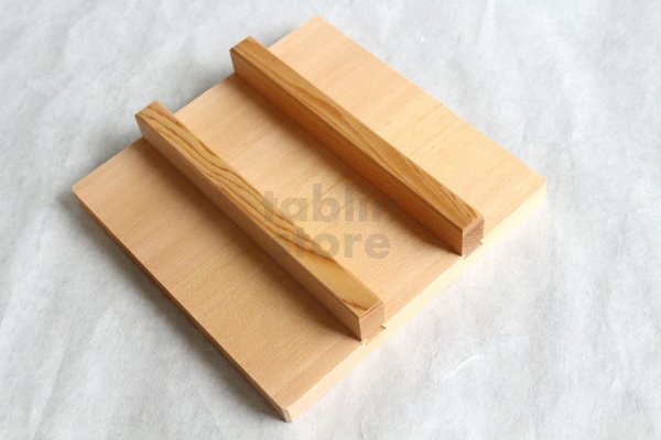 Photo7: Japanese copper rolled egg making pan  Nakamura square kanto with wooden handle any size