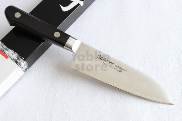 Photo1: Misono Molybdenum high carbon stainless Kitchen Japanese Knife Santoku any size