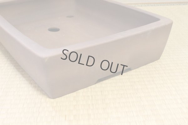 Photo6: Tokoname Bonsai pot garden tree Japanese pottery Izumiya Ibushi kiritate