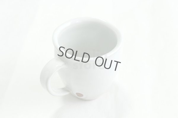 Photo8: Hagi yaki ware Japanese pottery mug coffee cup mei white 370ml