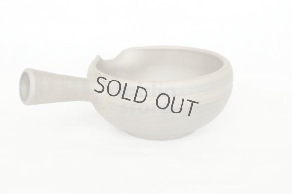 Photo6: Tokoname yaki ware Japanese Yusamashi tea tool for Sencha hai flower 190ml