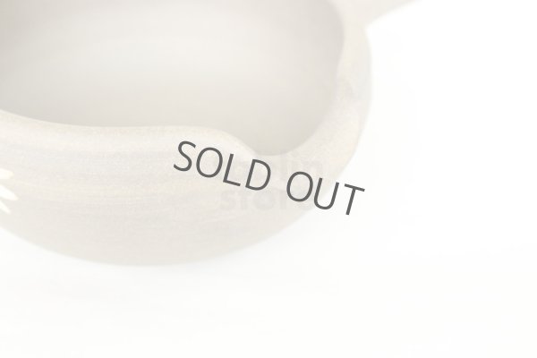 Photo8: Tokoname yaki ware Japanese Yusamashi tea tool for Sencha hai flower 190ml