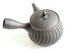 Photo7: Tokoname ware Japanese tea pot kyusu ceramic strainer YT Sekiryu notanaga 300ml