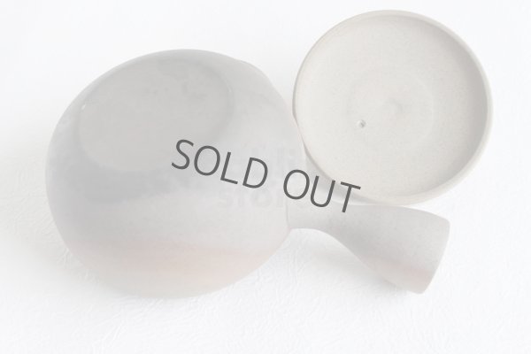 Photo5: Tokoname ware Japanese tea pot Gyokko ceramic tea strainer yakishime maru 330ml