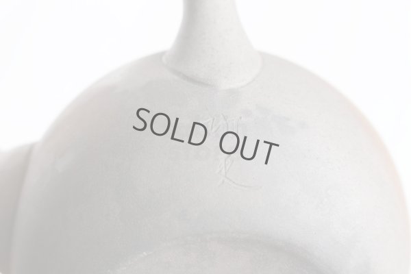 Photo4: Tokoname ware Japanese tea pot Gyokko ceramic tea strainer yakishime maru 330ml